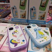 تصویر گوشی موبایل عکاسی فیلمبرداری کودک طرح آیفون 
