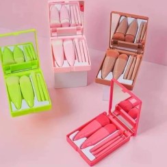 تصویر ست براش ۵ عددی آینه دار نود و پاستیلی 