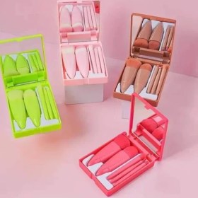 تصویر ست براش ۵ عددی آینه دار نود و پاستیلی 