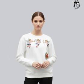 تصویر پلیور طرح فرشتگان و قلب مقدس DG 