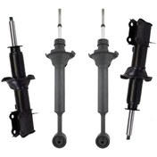 تصویر کمک فنر جلو و عقب پراید پکیج 4 عددی - درجه 1 / CNG(دوگانه سوز) Pride car front and rear shock absorbers 2 set