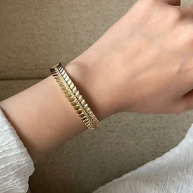 تصویر بنگل برگ طرح طلا 