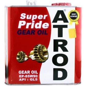 تصویر روغن گیربکس خودرو آترود مدل 85W90 Super Pride ظرفیت 2.5 لیتر 