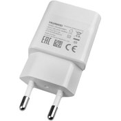 تصویر شارژ اصل چین هوآوی 5 ولت - 2 آمپر / HUAWEI charger 5V-2A 