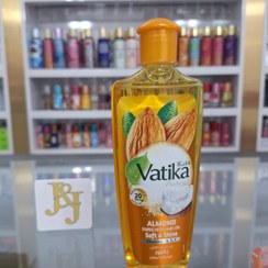 تصویر روغن مو بادام واتیکا اماراتی حجم 200 میلی لیتر Vatika Naturals Enriched Hair Almond Oil