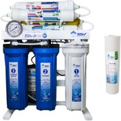 تصویر دستگاه تصفیه کننده آب اس اس وی مدل MaxBlue x800 به همراه فیلتر 3 عددی 
