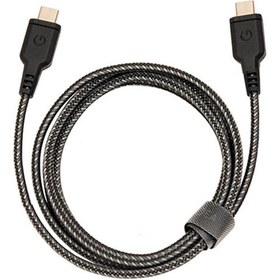 تصویر کابل شارژ سریع و انتقال داده تایپ-سی به تایپ-سی انرژیا Energea Nylotough Cable USB-C 1.5M 