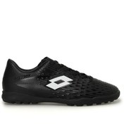 تصویر کفش فوتبال مردانه سیاه DISCHARGE TF 4PR | Lotto | 862951512 | اورجینال 