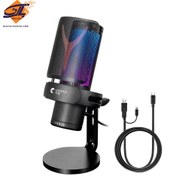 تصویر میکروفون استودیویی یانمای مدل GM7 RGB YANMAI GM7 RGB Professional Condenser Microphone