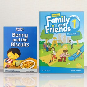 تصویر پک امریکن فمیلی اند فرندز 1 ویرایش دوم + کتاب داستان | American Family and Friends 1 2nd Edition + Story Book Pack American Family and Friends 1 2nd Edition with Story book