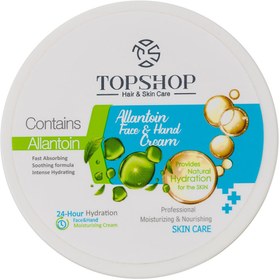 تصویر کرم مرطوب کننده حاوی آلانتوئین 200میل تاپ شاپ Top Shop Moisturising Cream Allantoin 200ml