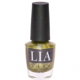 تصویر لاک تنالیته زرد لیا ویتو 67 Lemon & Mint Nail Polish LIA VITO NO. 067