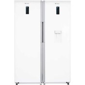 تصویر یخچال و فریزر دوقلو 38 فوت اسنوا مدل SRDi/SFDi-M210GW 