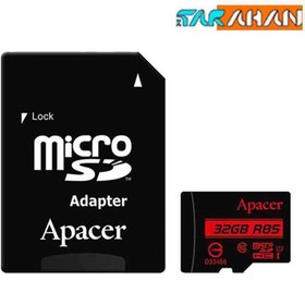تصویر رم میکرو ۳۲ گیگ اپیسر Apacer R85 U1 C10 85MB/s ا Apacer R85 U1 C10 85MB/s 32GB Memory Card Apacer R85 U1 C10 85MB/s 32GB Memory Card