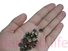 تصویر پرچ زیر و رو یک رو کف 9 پایه 9 زرد قلم 