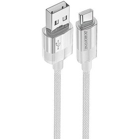 تصویر کابل تبدیل USB به Type-C بروفون مدل BU44 طول 1.2 متر 