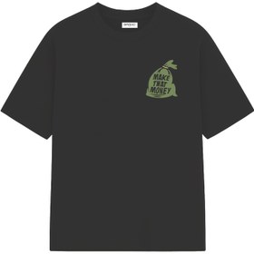 تصویر تیشرت مانی - سفید / مشکی Money Tshirt