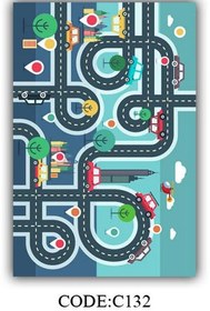 تصویر فرشینه کودک CODE:C132 