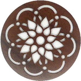 تصویر زیر قابلمه ای گل بسته 2 عددی کد D202 