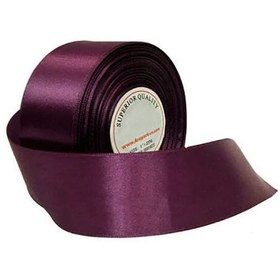 تصویر روبان ساتن تزیینی حدود 25 متر با عرض 4 سانتی متر 