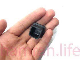 تصویر درپوش پروفیل صنعتی ۲۰ در ۲۰ میلیمتر پلاستیک نرم 