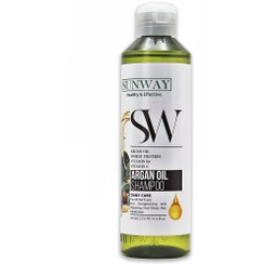 تصویر شامپو روزانه روغن آرگان سان وی Sun Way Argan Oil Shampoo 250ml