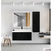 تصویر روشویی کابینتی الگانته مدل E177 فول ست با آینه و باکس 