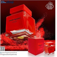 تصویر عطر ادکلن زنانه نارسیسو رودریگز رژ قرمز فرگرانس ورد (Fragrance world Narciso Rodriguez Rouge) حجم 100 میل 