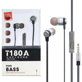 تصویر هندزفری با سیم جی بی ال T180A JBL T180A Wired Handsfree