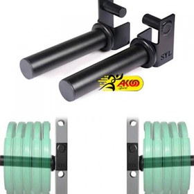 تصویر نگهدارنده پلیت سازه کراسفیت 2 عددی Crossfit structural plate holder NS1010 