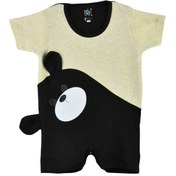 تصویر سرهمی نوزادی مشکی نیل کوک Nilkouk طرح تدی مدل RAM4-1 