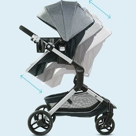 تصویر کالسکه و کریر گراکو مدل Modes Nest Sullivan ا Graco Modes™ Nest Travel System Sullivan Graco Modes™ Nest Travel System Sullivan