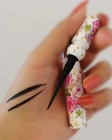 تصویر سرمه چهار مغز طبیعی، تقویتی، مشکی Eyeliner