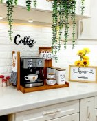 تصویر استند کافی بار و پاسماوری آقای نجار - بی رنگ (رنگ طبیعی ایجادی خود چوب) / مناسب پاسماوری 