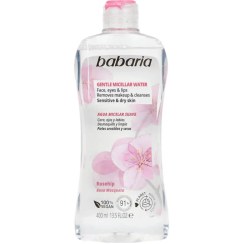 تصویر میسلار واتر حاوی عصاره رزهیپ مناسب پوست خشک و حساس باباریا مدل Babaria Gentle Micellar Water Babaria Gentle Micellar Water 400ml