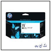 تصویر کارتریج جوهری پلاتر 72 مت بلک Hp 