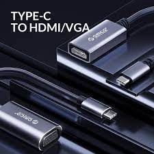 تصویر مبدل USB-C به VGA اوریکو ORICO CTV Type-C to VGA Adapter 