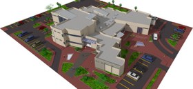 تصویر دانلود 12 نمونه نقشه معماری بیمارستان 