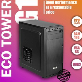 تصویر کیس گیمینگ ECO TOWER G1 
