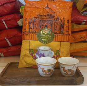 تصویر چای کرک (طعم زعفران) ۱ کیلوگرم Karak tea (Saffron)