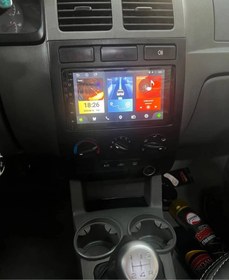 تصویر مانیتور فابریک ۷ اینچ اندروید کیا ریو مدل T3L برند mediatech - رام kia Rio monitor android