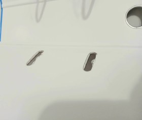 تصویر زونکن سایزa4 لبه فلزی تیگل دار 