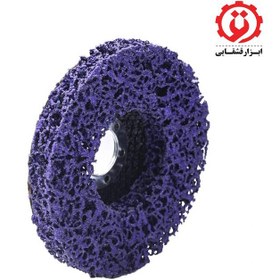 تصویر فلاپ دیسک پولیش نگرو 115 میلی متر بنفش ریزو مدل 115NP 