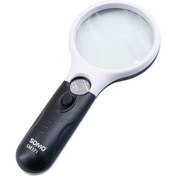تصویر ذره بین چراغ دار سومو مدل SM171 ZAREHBIN 3LED SM-171