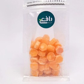 تصویر حبه قند پرتقالی - ظرف مایکروویو / 500g 