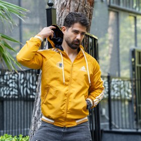تصویر کاپشن مردانه زرد آدیداس مدل Kameron ویژه 