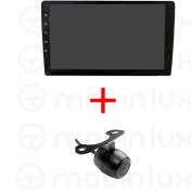 تصویر مانیتور 9 اینچ اندرویدی رم 2 حافظه 32 بهمراه دوربین دنده عقب 