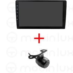 تصویر مانیتور 9 اینچ اندرویدی رم 1 حافظه 32 بهمراه دوربین دنده عقب 