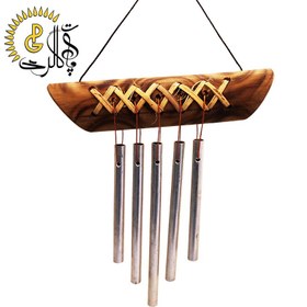 تصویر بادزنگ بامبو و فلز کد 0795 