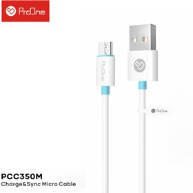 تصویر کابل شارژ میکرو USB پرووان مدل PCC350M 